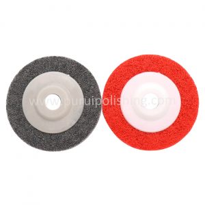 Nylon Fiber Buffing Disc for Grinder With Plastic Backing