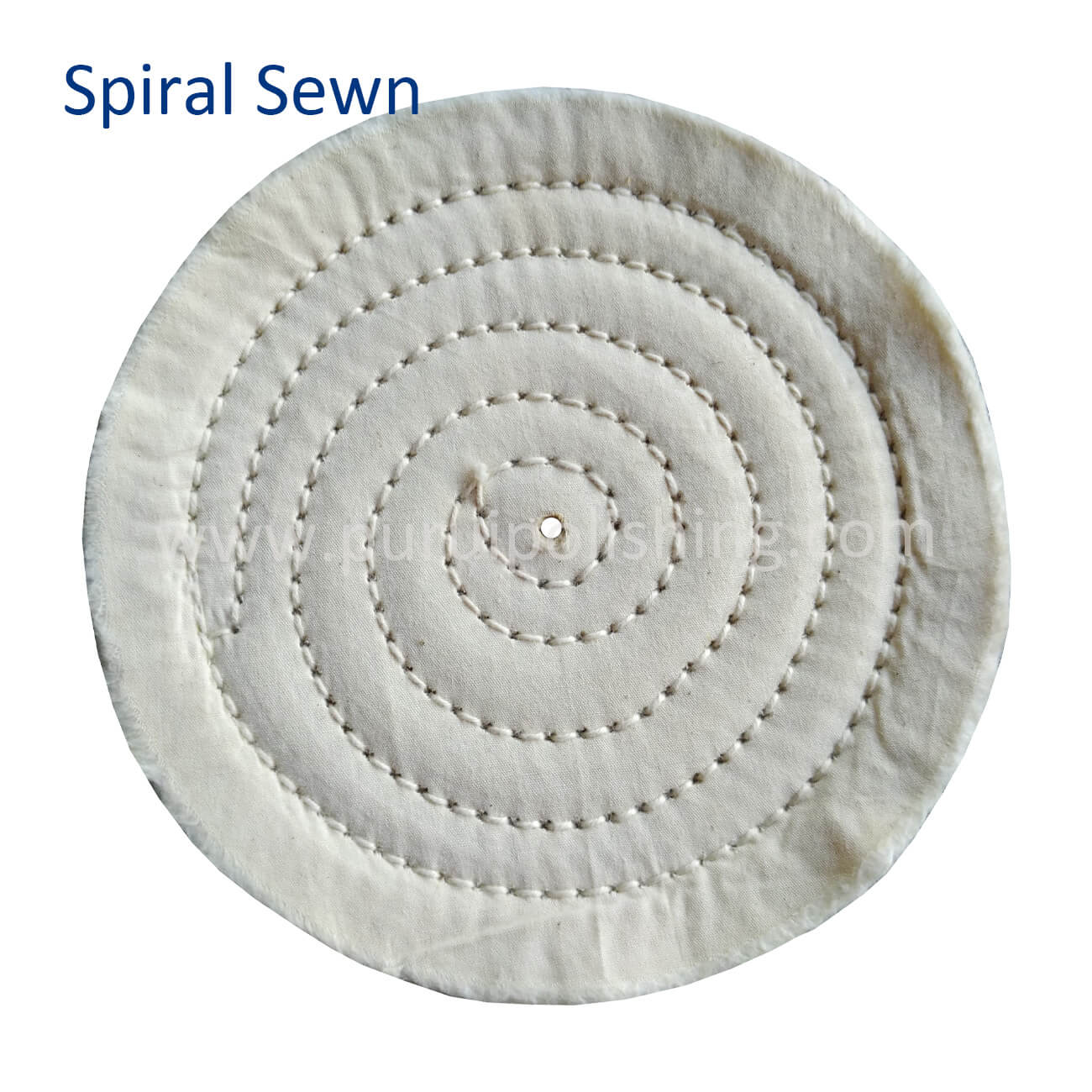 Spiral Sewn of Cotton Buffing Wheel