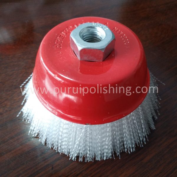 nylon cup brush for angle grinder