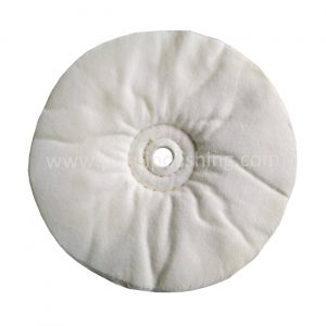 Firm 2 Section Polishing Mop 3 x 1 75mm x 25mm Bolpol STITCHED COTTON Buffing Wheel C75/2