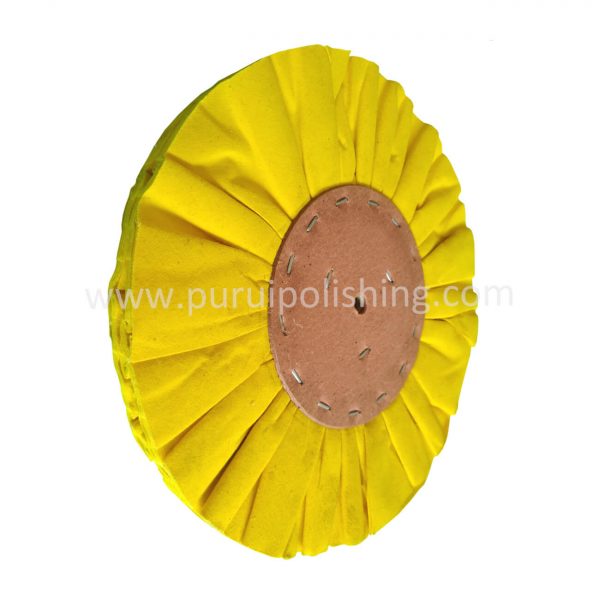yellow airway buffing wheel