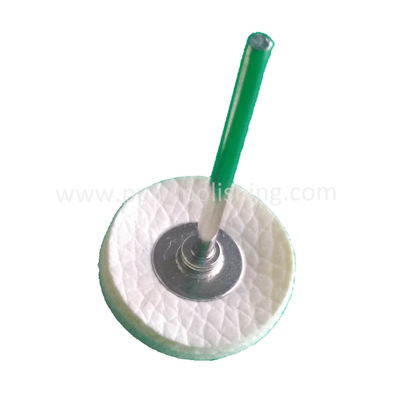White Leather Buffing Wheel
