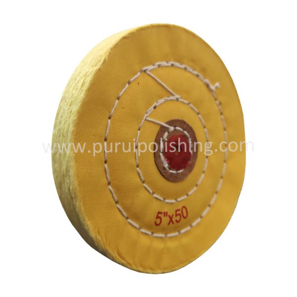 5 inch buffing wheel yellow