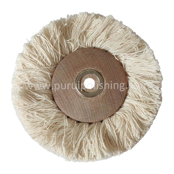 cotton string buffing wheel