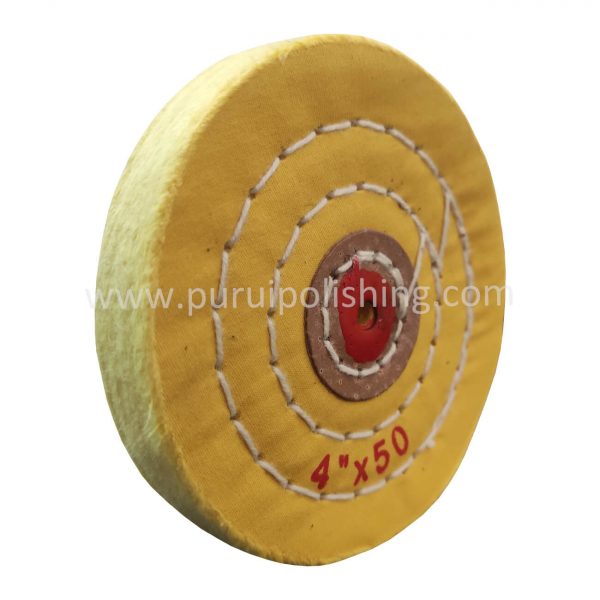 4 inch buffing wheel yellow