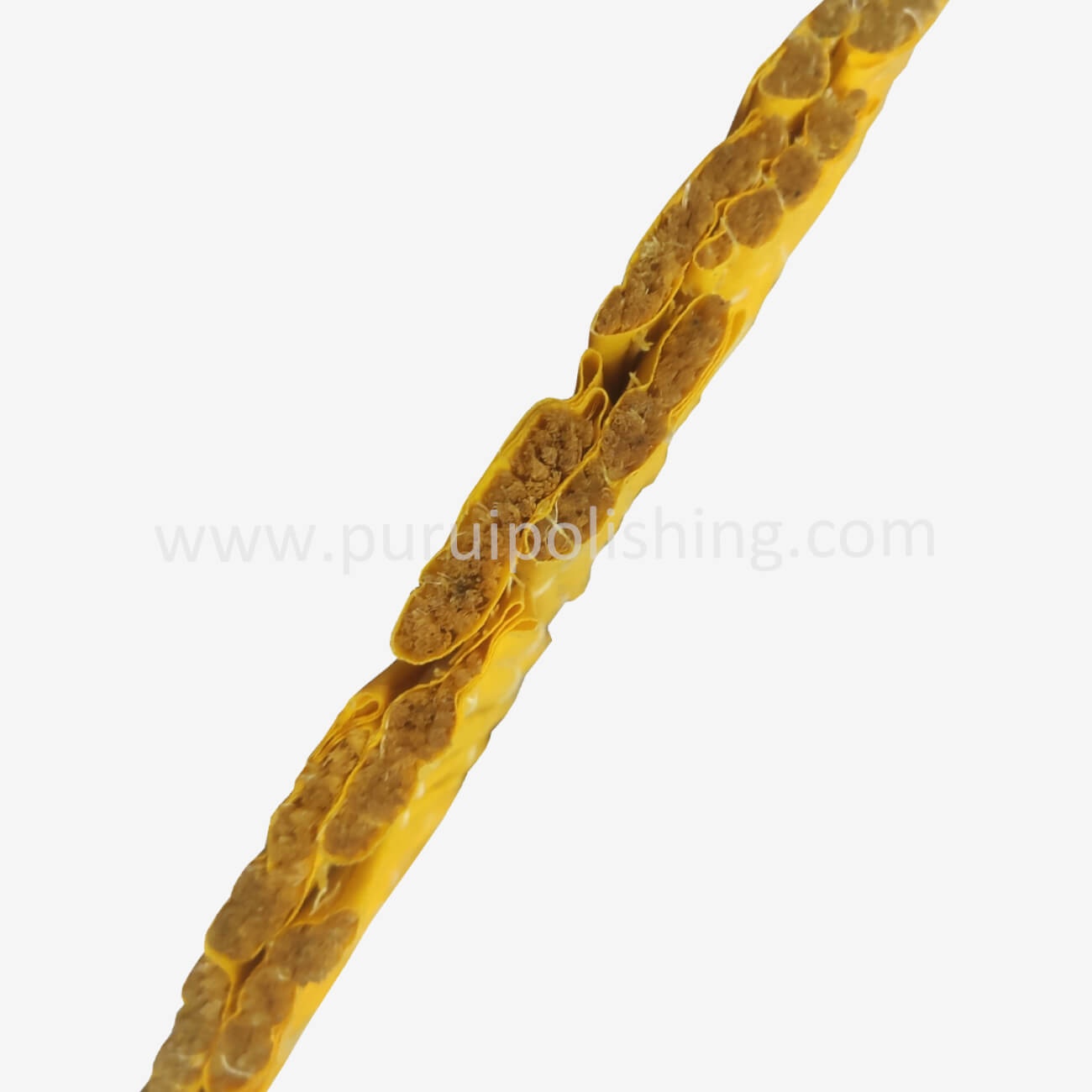 Airway Yellow Sisal Buffing Wheel, Finger Buffs, Soft - Image 3