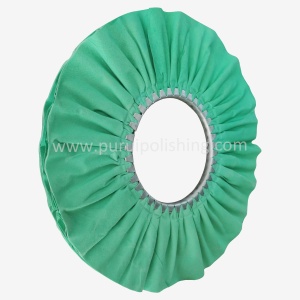 Alternative view of Green Airway Aluminum Polishing Wheel