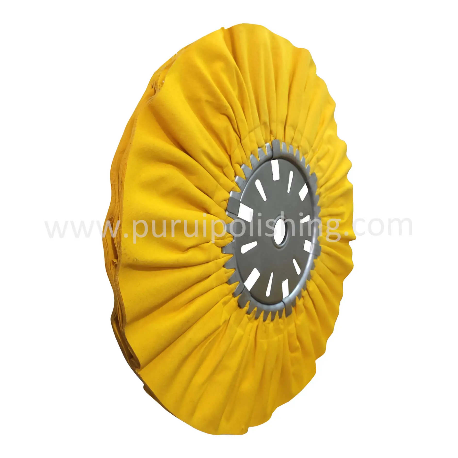 Yellow Airway Buffing Wheel for Stainless Steel Polishing and Aluminum Polishing - Image 3