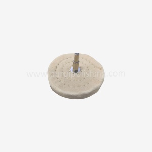 Alternative view of Mounted Stitched Cotton Buffing Wheel For Drill