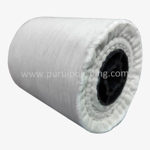 Alternative view of Cotton Buffing Drum for Burnishing Polishing Machine