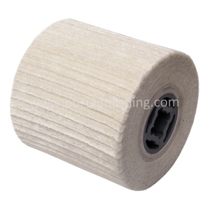 Alternative view of Felt Polishing Drum for Angle Polisher