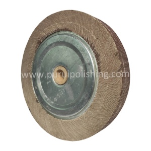 Abrasive Flap Wheel With Wooden Center