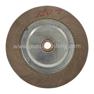 Alternative view of Abrasive Flap Wheel With Wooden Center