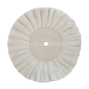 Pleated Airway Flannel Wheels with Stitched Cotton Center