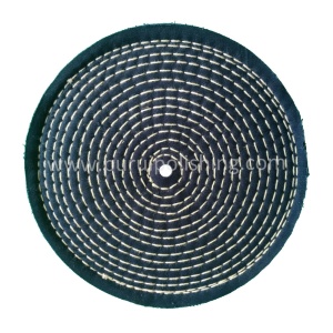 Alternative view of Colour Stitched Metal Polishing Wheels for Polishing Steel, Stainless Steel, Aluminum, brass
