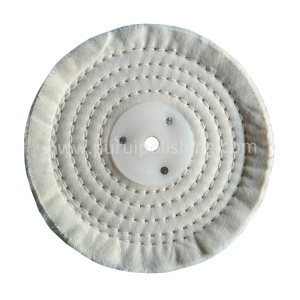 Stitched White Cotton Buffing Wheel