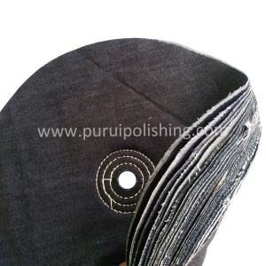 Alternative view of Loose Leaf Denim Buffing Wheel