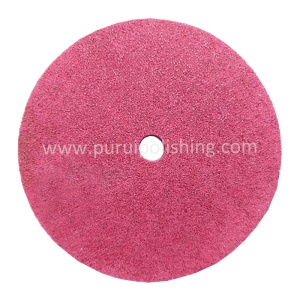 Alternative view of Red Nylon Polishing Wheel