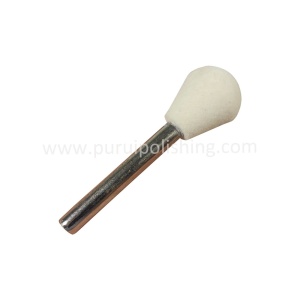 Pear Shaped Felt Bobs for Drill