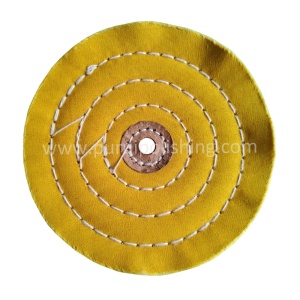 Yellow Muslin Buffing Wheels