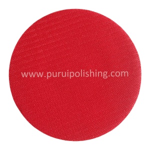 Alternative view of Thin Velcro Backing Pad-Red Foam