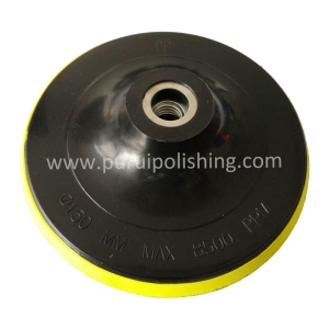 Thick Velcro Backing Pad-Yellow Foam