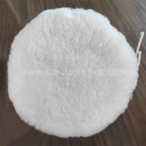 Lambs Wool Polishing Bonnet With Drawstring