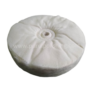 Alternative view of Loose Fold Flannel Buffing Wheel Without Washer