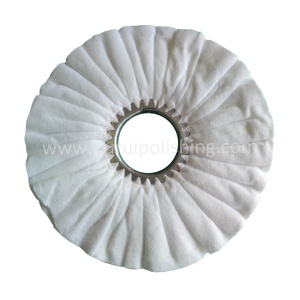 Bias Flannel Airway Buffing Wheels With Steel Center