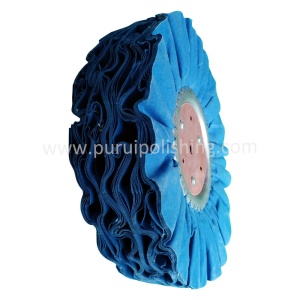 Alternative view of Bias Blue Airway Buffing Wheels With Cardboard Center