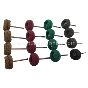 1” Mounted Abrasive Non-Woven Buffing Polishing Wheels