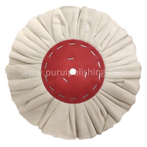 Alternative view of Bias White Airway Buffing Wheels With Cardboard Center For Final Finishing