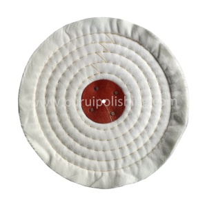 Stitched Flannel Wheel With Washer