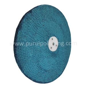 Sisal Buffing Wheel With Plastic Washer-Blue Treated