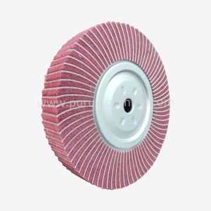 Alternative view of 12 Inch Non Woven Wheel With Aluminum Oxide Sandpaper