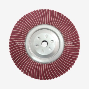 12 Inch Non Woven Wheel With Aluminum Oxide Sandpaper