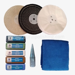 10 PCS 6 Inch Angle Grinder Polishing Kit with M14 Adapter