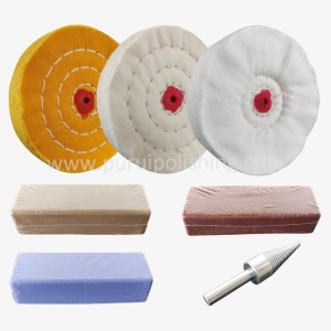 7PC 4 Inch Aluminum Polishing Kit for Drill