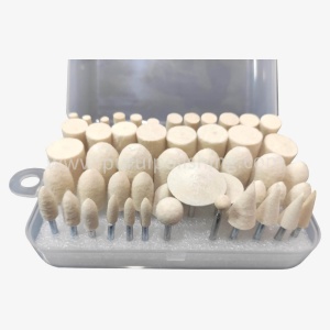 50PCS Felt Bobs Dremel Polishing Kit