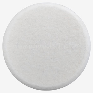 Alternative view of Wool Felt Polishing Wheel for Angle Grinder-4", 4.5", 5" With M14 Thread-Medium Hardness