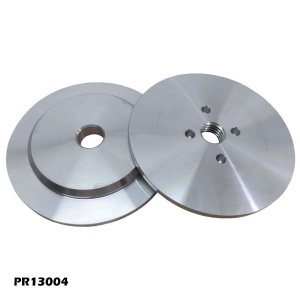3" x 5/8"-11UNC Arbor Hole Aluminum Airway Buffing Wheel Safety Flange Kit