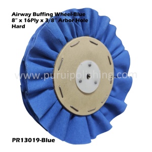 Alternative view of 3pc 8" Airway Buffing Wheel Kit For Polishing Stainless Steel, Aluminum Alloy And Brass