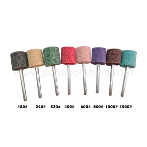 Alternative view of Multi-Colored Nylon Fiber Mounted Point Grinding Head For Jewelry