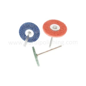Alternative view of 28mm x 3mm Shank T-Shaped Nylon Fiber Mounted Point Grinding Head